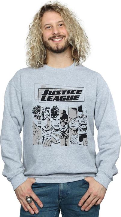 Produktbild Justice League Stripes Sweatshirt (M)