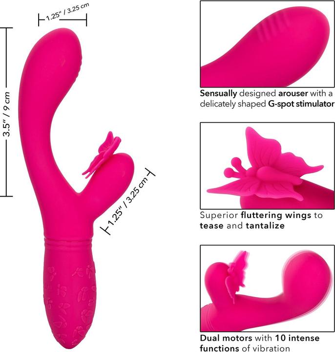 Produktbild CalExotics California Exotics Butterfly Kiss Flutter Rosa