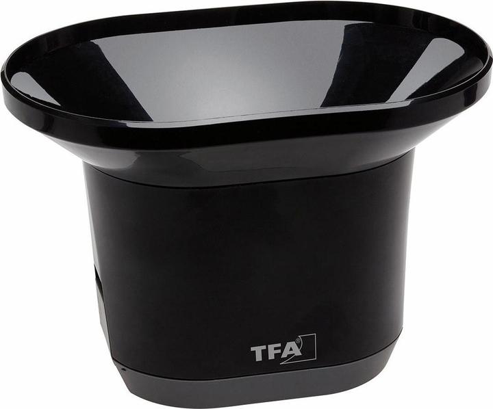 Actual product image TFA rain gauge
