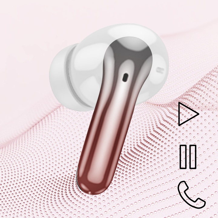 Immagine prodotto Hoco Cuffie Bluetooth effetto cromo (ANC, 7 h, Senza fili)