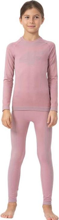 Produktbild 4F Nahtlose Unterwäsche für Mädchen F109 Dunkelrosa 4FJAW23USEAF109 53F 128/134 cm (128, 134)