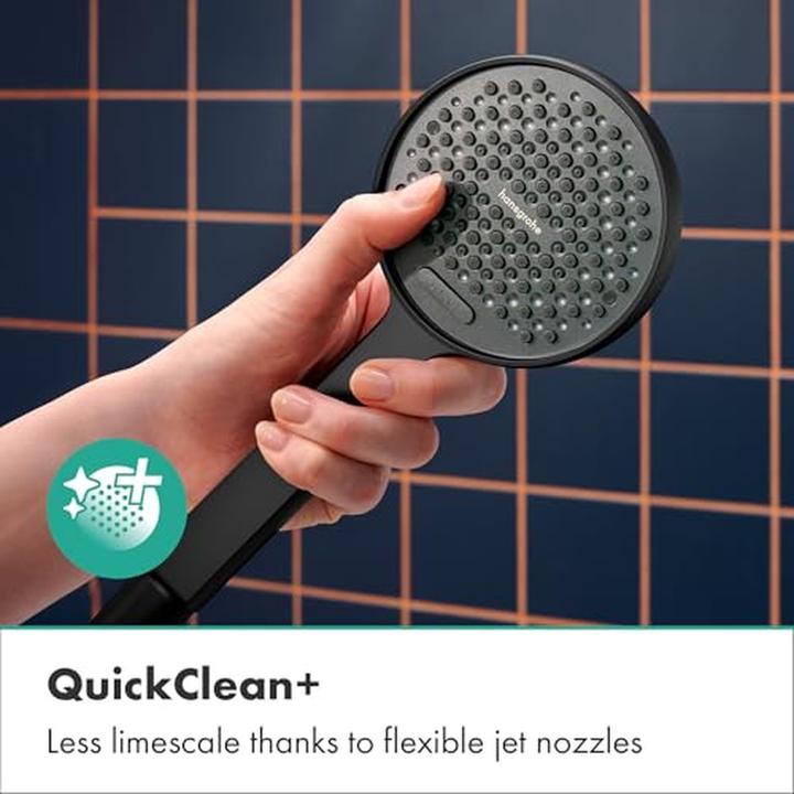 Actual product image hansgrohe Activera Select S Shower Set with EcoSmart Water-Saving Head, 2 Spray Types, Hose and Bar