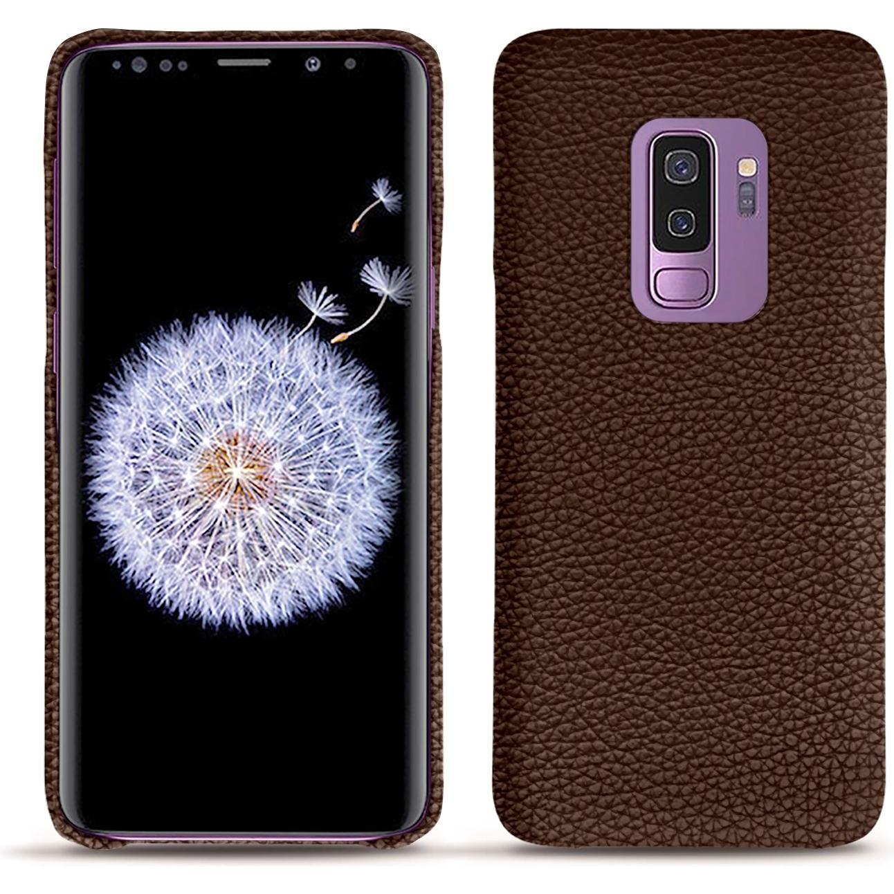 Thumbnail - Noreve Lederschutzhülle (Samsung Galaxy S9+), Smartphone Hülle, Braun
