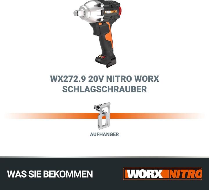 Productafbeelding Worx Akku-Schlagschrauber WX272.9