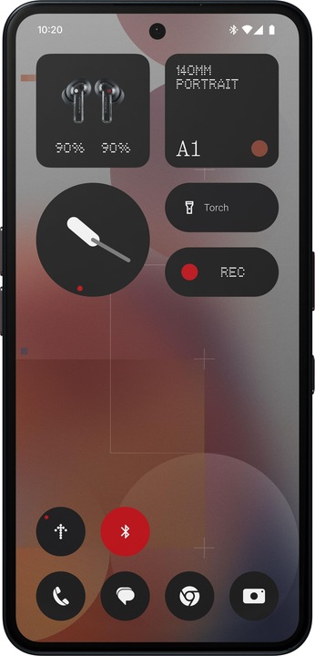 Actual product image Nothing Phone (3a) Pro (256 GB, Black, 6.77", SIM + eSIM, 50 Mpx, 5G)