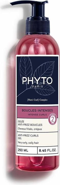 Actual product image Phyto Anti-Frizz Curl Gel 250ml - Perfect For Managing Frizz And Defining Curls (Hair gel, 250 ml)
