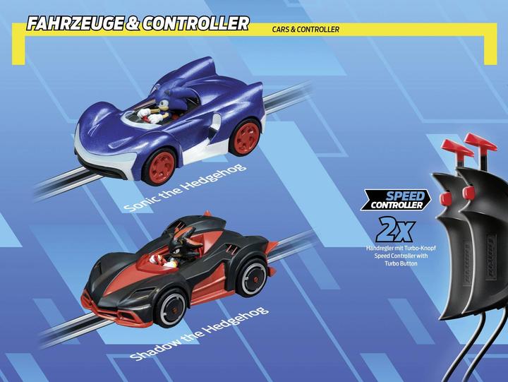 Actual product image Carrera Go Sonic Hedgehog