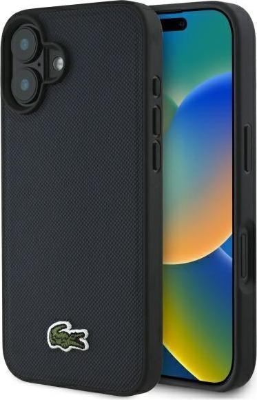 Produktbild Lacoste LCHMP16MPVCV iPhone 16 Plus 6.7" granatowy/navy hardcase Iconic Petit Pique MagSafe (Apple iPhone 16 Plus)