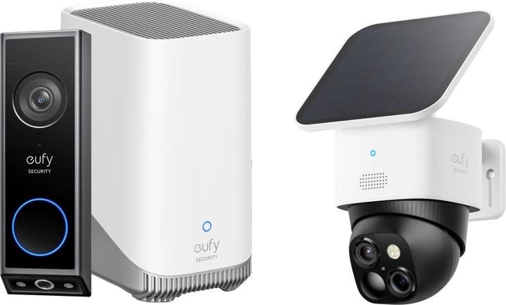 Actual product image eufy Video Doorbell E340 + HomeBase 3 + Solocam S340 - Bundelvoordeel