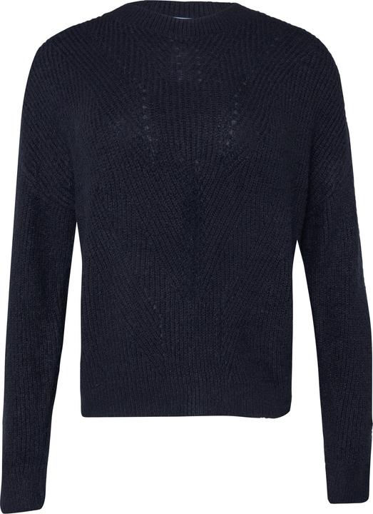 Produktbild S.Oliver Strickpullover Flauschiger Strickpullover mit Ajourmuster (M)