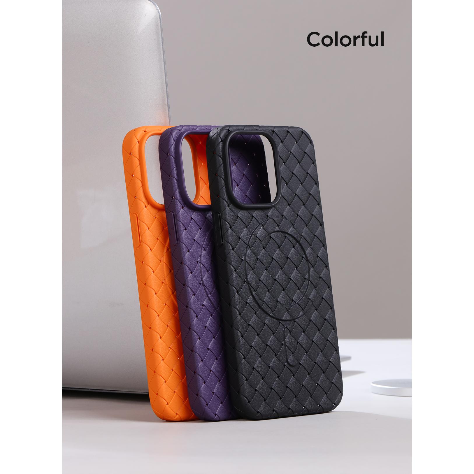 Thumbnail - Joyroom Magnetic protective phone case JR-BP005 for iPhone 15 Pro Max (black) (Apple iPhone 15 Pro Max), Smartphone Hüll...