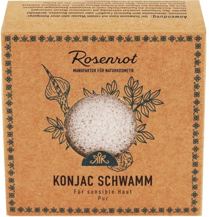 Image du produit Rosenrot Éponge Konjac - Pur
