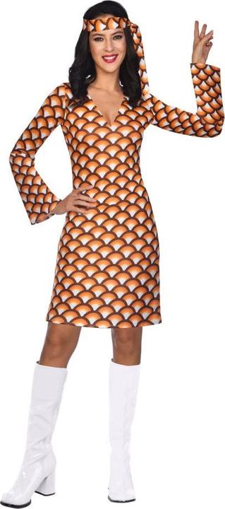 Image du produit Amscan Hippie Girl Cyntia Costume femme orange (36)