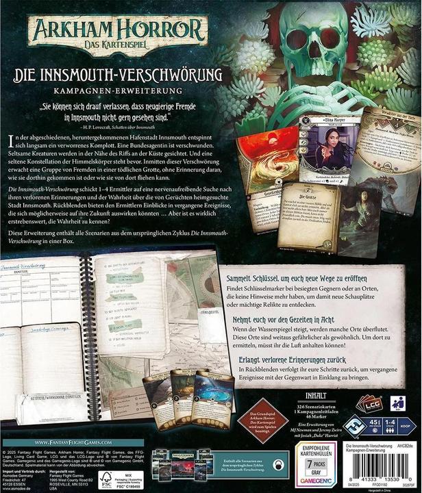 Produktbild FFG Arkham Horror Das Kartenspiel - Innsmouth (Deutsch)
