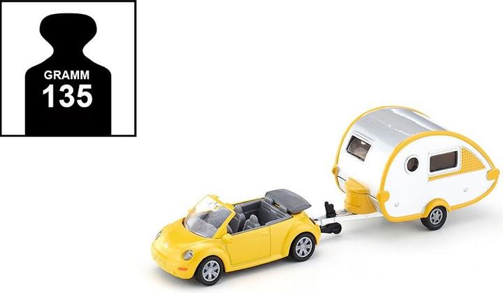 Immagine prodotto Siku Auto con roulotte