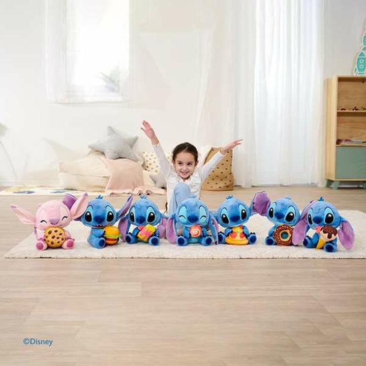 Image du produit Simba Disney Stitch avec pizza, 25cm (25 cm)