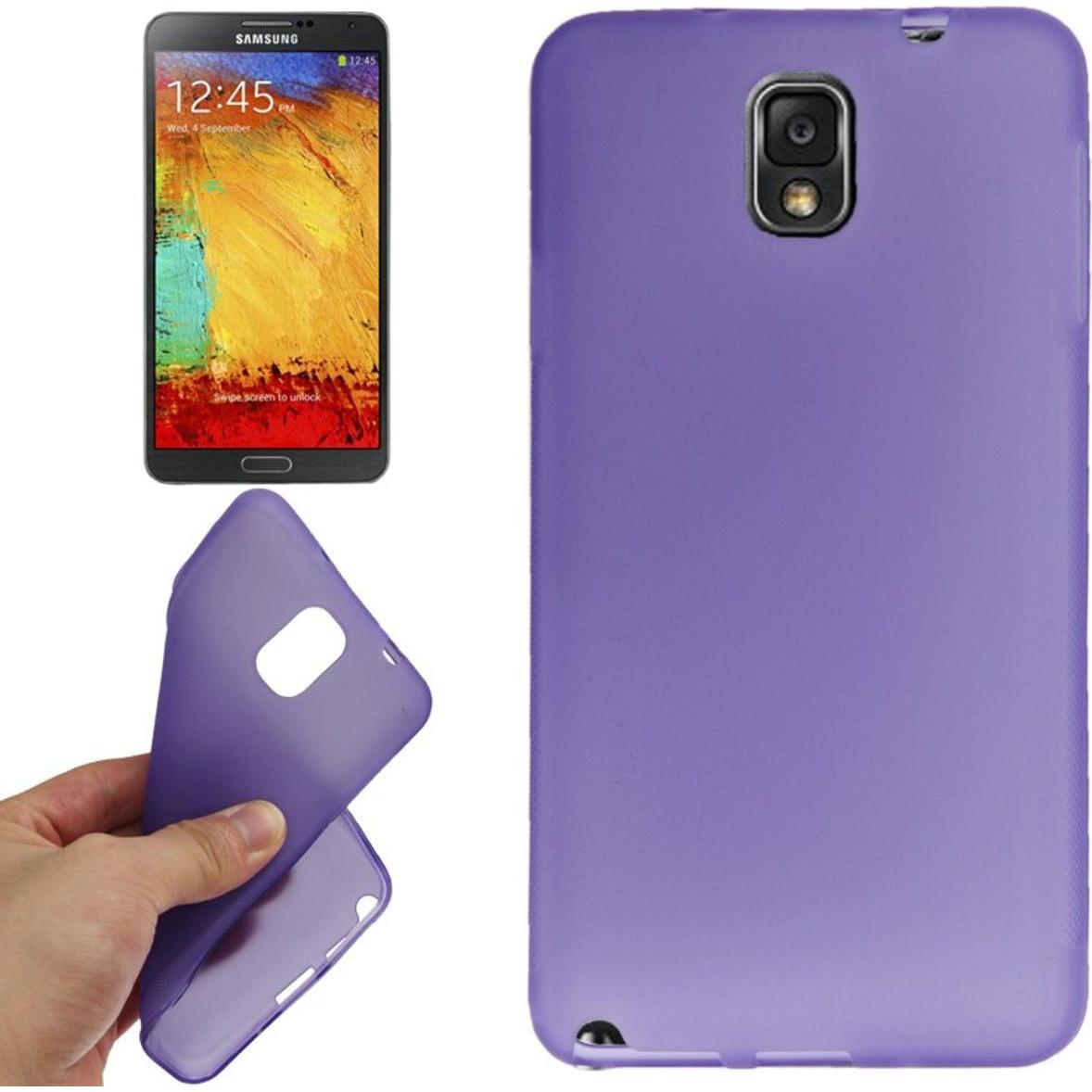 Thumbnail - König Design Handyhülle TPU Schutzhülle für Samsung Galaxy Note 3 / N9000 lila (Samsung Galaxy Note 3), Smartphone Hülle...
