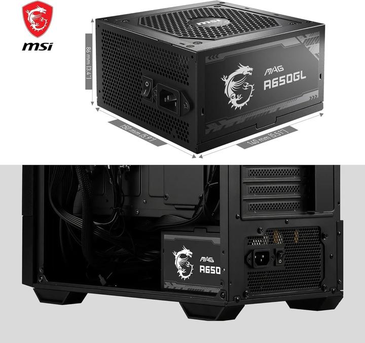 Produktbild MSI MAG A650GL (650 W)