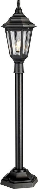 Actual product image Elstead Lighting Kinsale outdoor floor lamp E27 118cm black IP44 anti-seawater (E27, IP44)