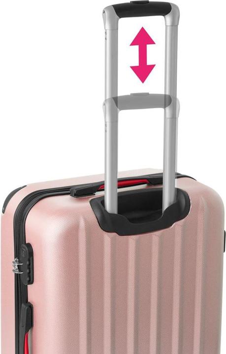 Immagine prodotto tectake Set di valigie Valigie Trolley Set di trolley Hardcase (90 l, M (50 - 90l))