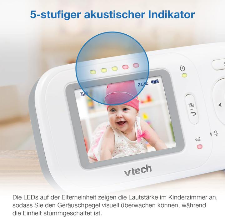 Actual product image VTech VM320 Night Vision Video Baby Monitor (Video & Audio, 300 m)