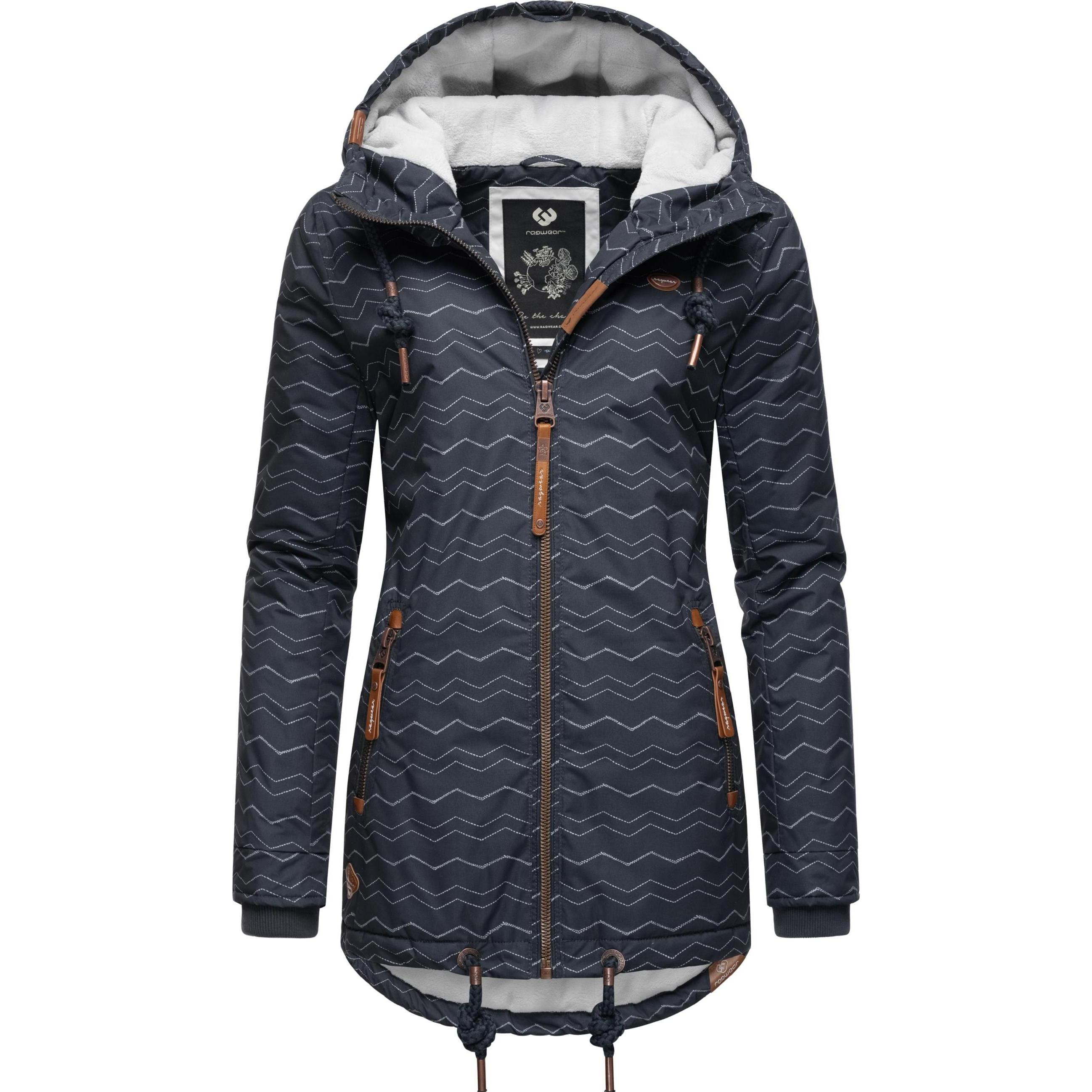 Ragwear, Damen, Jacke, Zuzka Winter (M), Blau, M