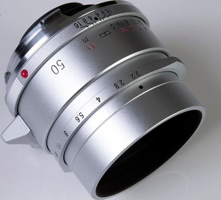 Produktbild Voigtländer Color-Skopar 50mm / 2.2 VM silber (Leica M, Vollformat)