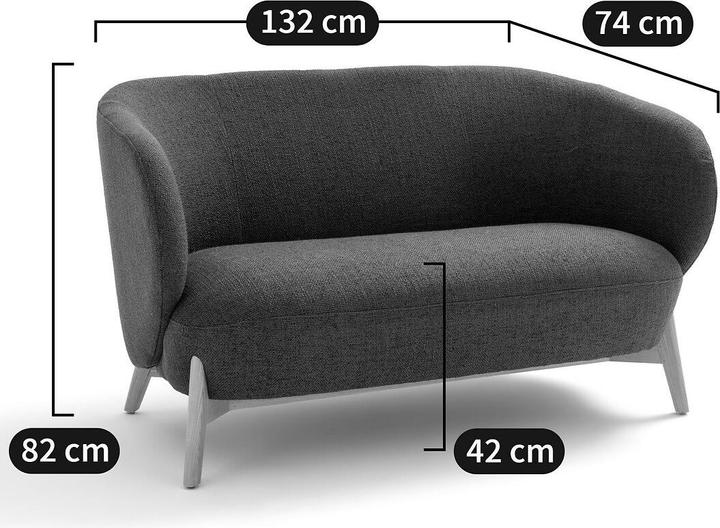 Actual product image La Redoute Interieurs Lancy (2 person sofa)