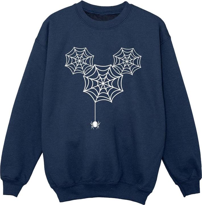 Actual product image Disney Boys Mickey Mouse Spider Web Head Sweatshirt (104)