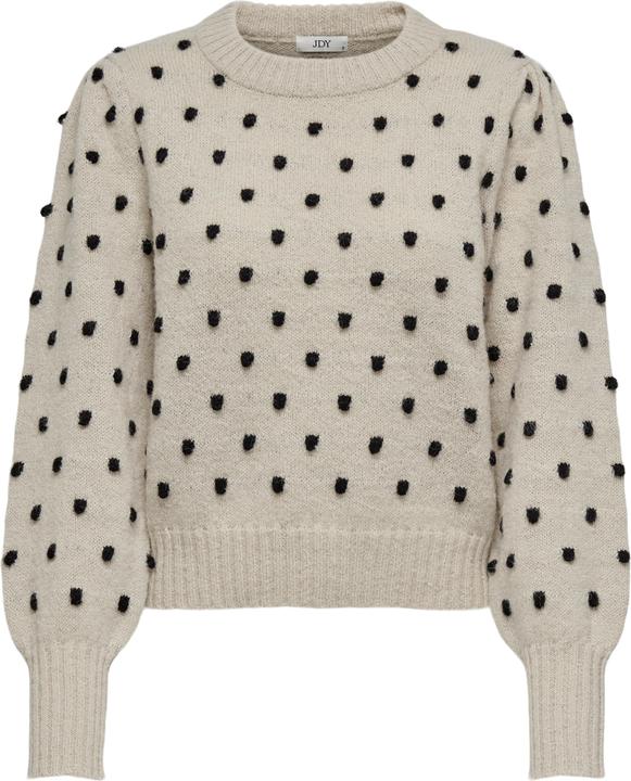 Produktbild JdY JDYSIGRID LIFE L/S ONECK PUFFDOT PUL KNT Strickpullover (S)
