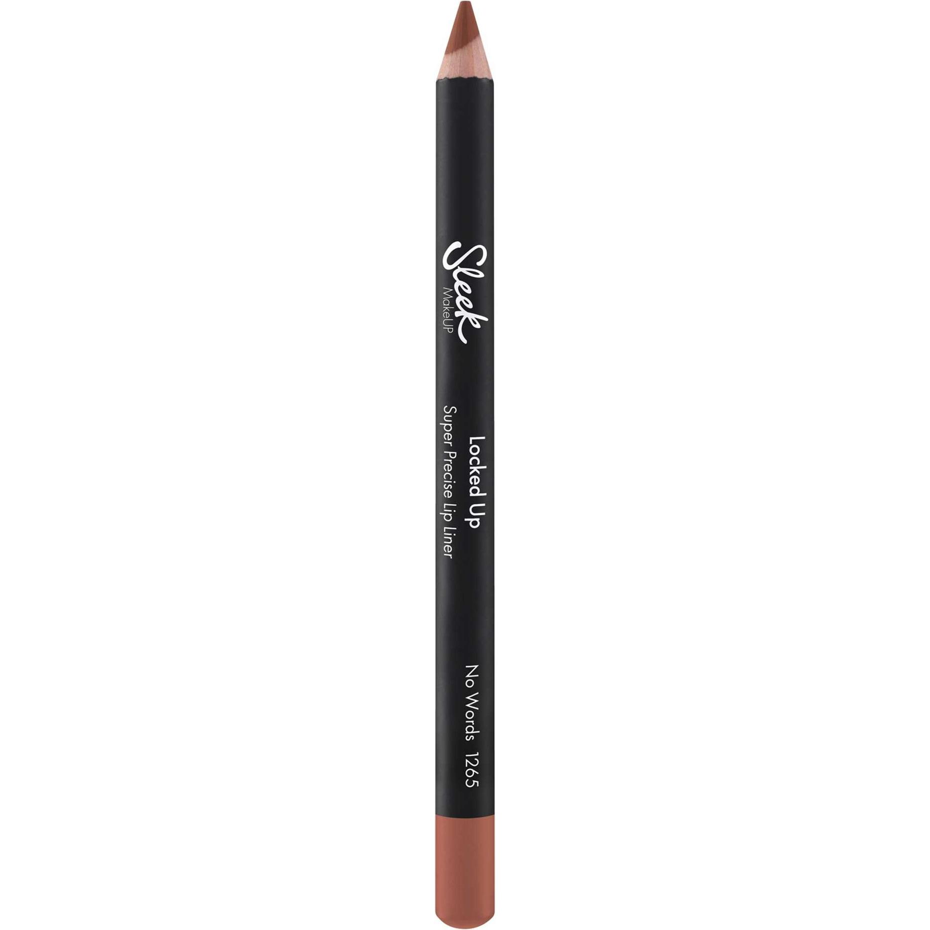 Sleek MakeUP, Lipliner, MakeUP Locked Up Super Precise Lip Liner Long Lasting Super Pigmented Light Brown 1.79g (No Word...