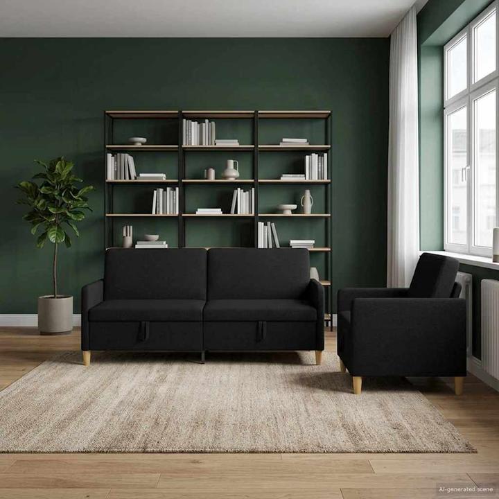 Produktbild vidaXL Sofa Set (1-Sitzer, 3-Sitzer)