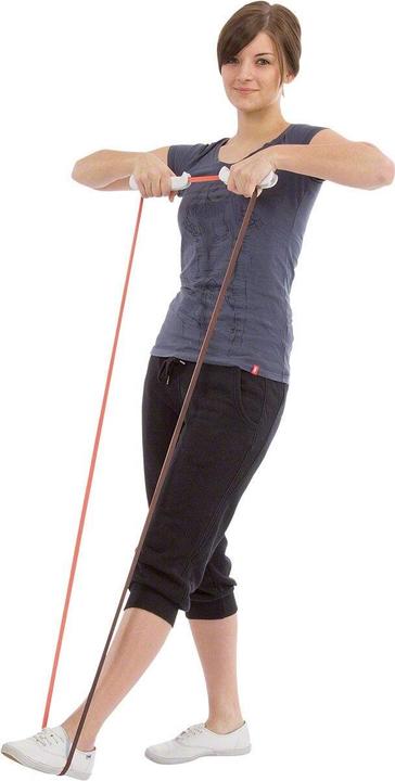 Produktbild Deuser Sports Band Light, schwarz/rot (1 m)