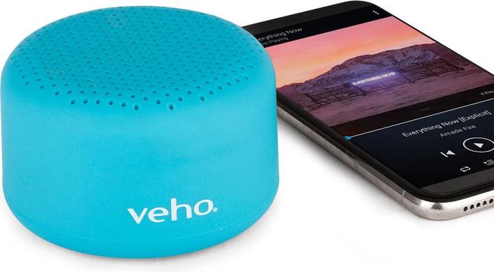 Actual product image veho The M3 - Aqua Blue (12 h, Rechargeable battery operated)