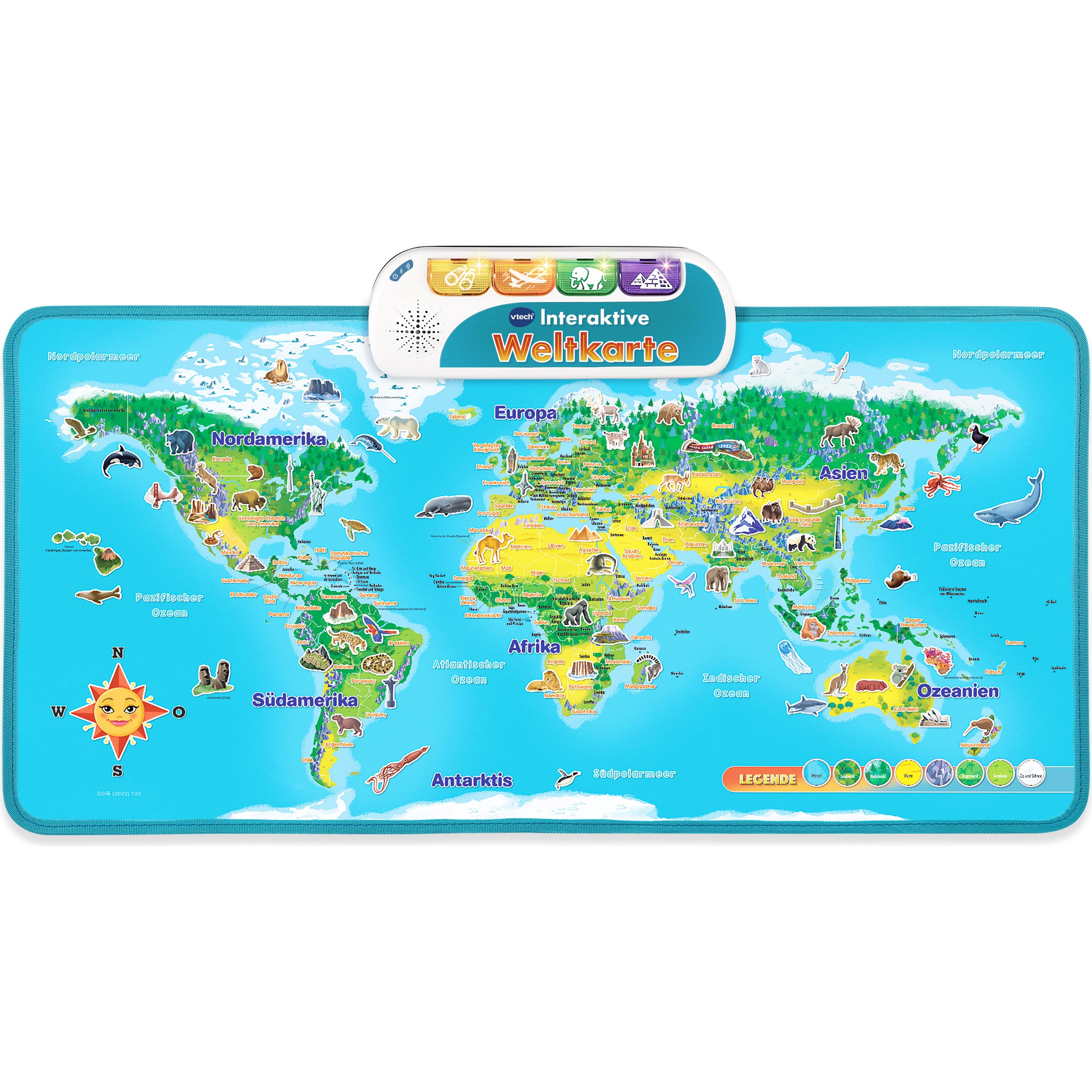 VTech Interaktive Weltkarte (Deutsch)