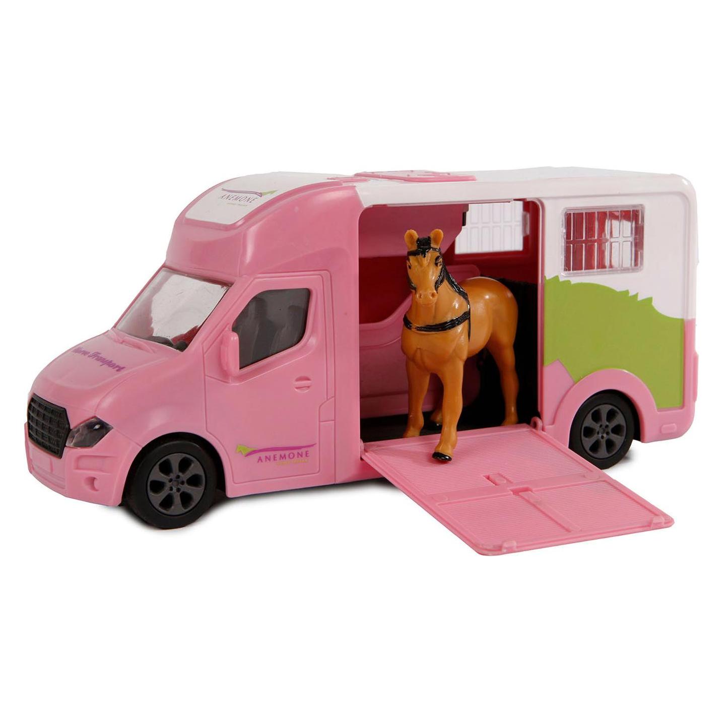 Kids Globe Farming Gegoten Paardentruck Licht En Geluid 1, 32