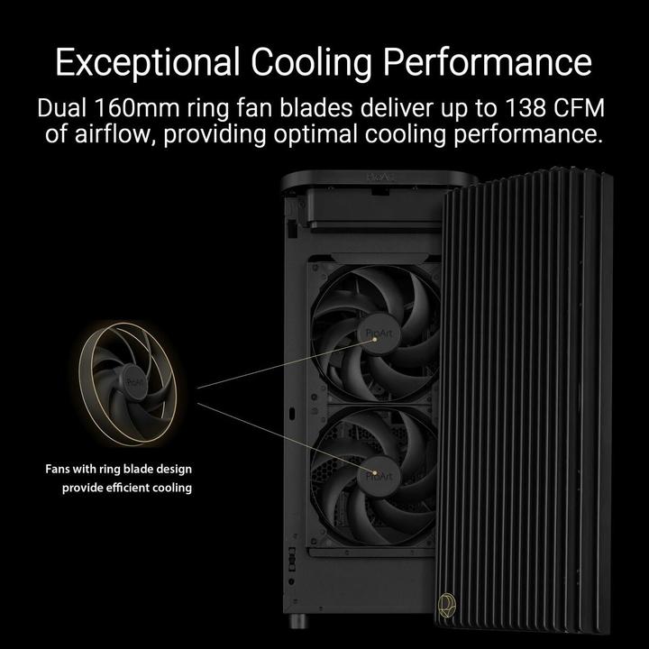 Produktbild ASUS ProArt PA401 ABS TG PWM BLACK (ATX)