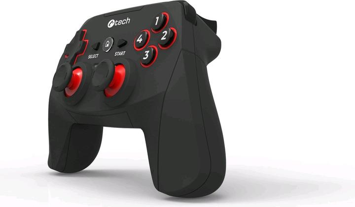 Produktbild C-Tech Gamepad Khort pro PC/PS3/Android, 2x analog, X-input, vibraÄnÃ­, bezdrÃ¡tovÃ½, USB (Android, PC, PS3)