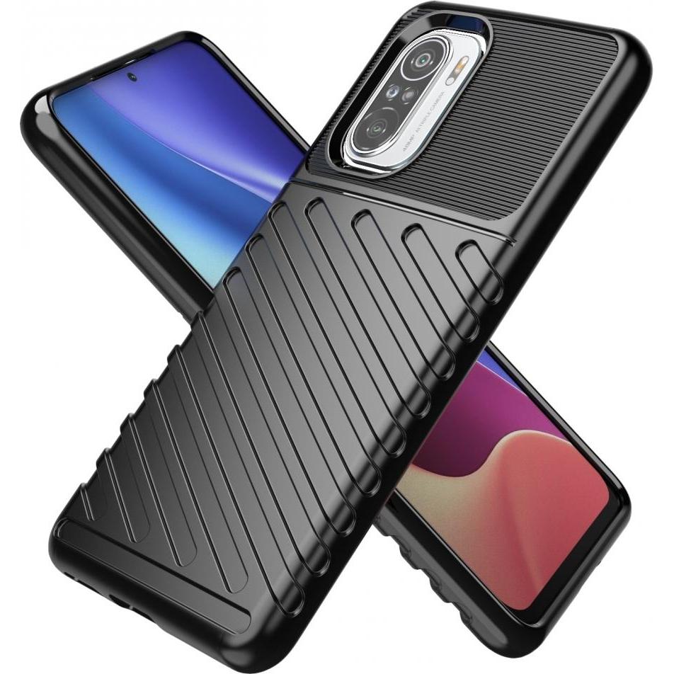 Thumbnail - Screenguard Xiaomi Mi 11i SpaceCase Impact-Resistant Hülle (Xiaomi Mi 11i), Smartphone Hülle, Schwarz