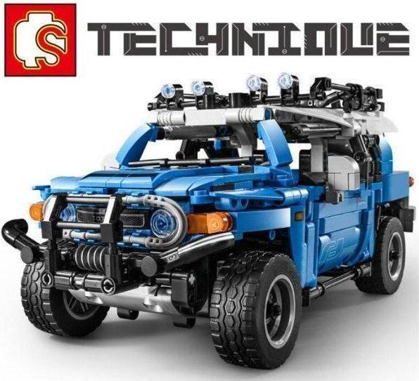 Image du produit Sembo 8500 - véhicule tout-terrain bleu avec fonction Pull Back