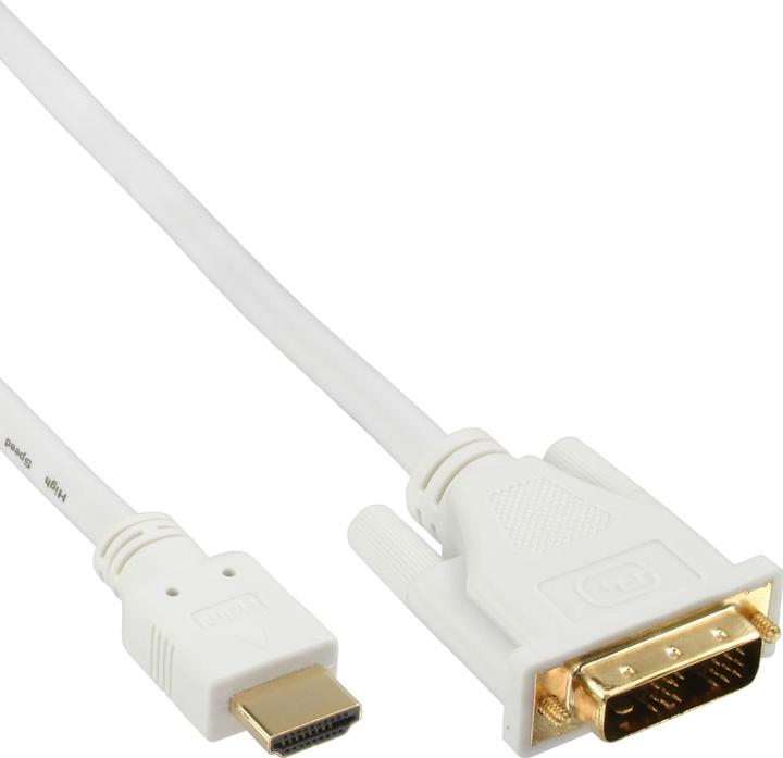 Produktbild InLine HDMI (Typ A) — DVI (5 m, HDMI)