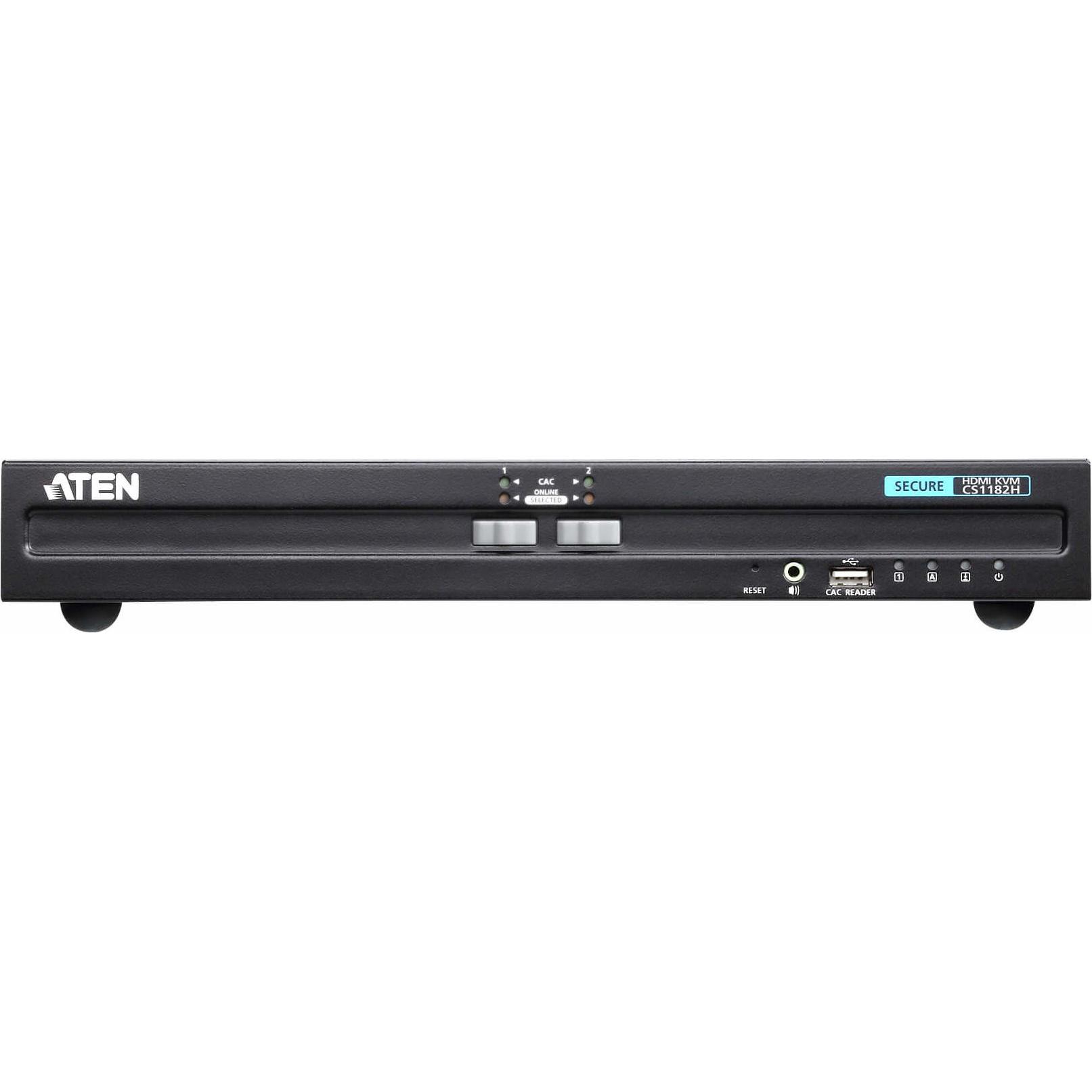 Aten KVM-Switch, HDMI, KVM Switch, Schwarz