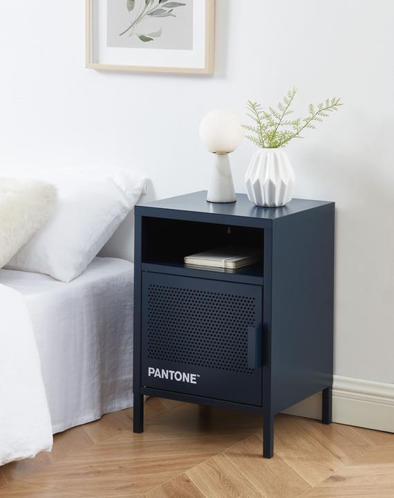 Image du produit Pantone Nachttisch Metall Nachtblau 40cm (40 x 35 x 58 cm)