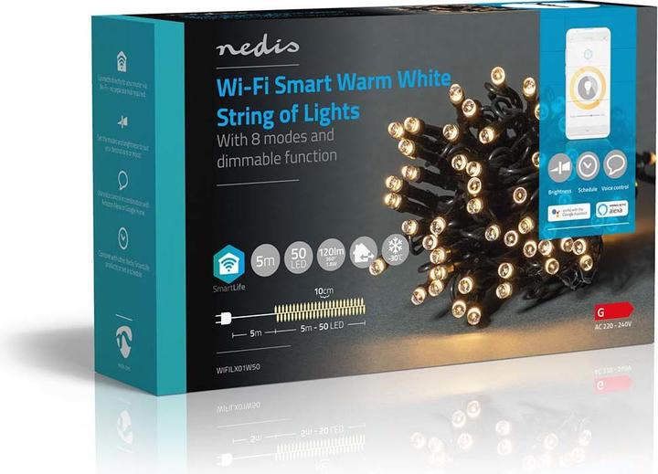 Actual product image Nedis SmartLife Decorative LED Wi-Fi Android™ / IOS (5 m)