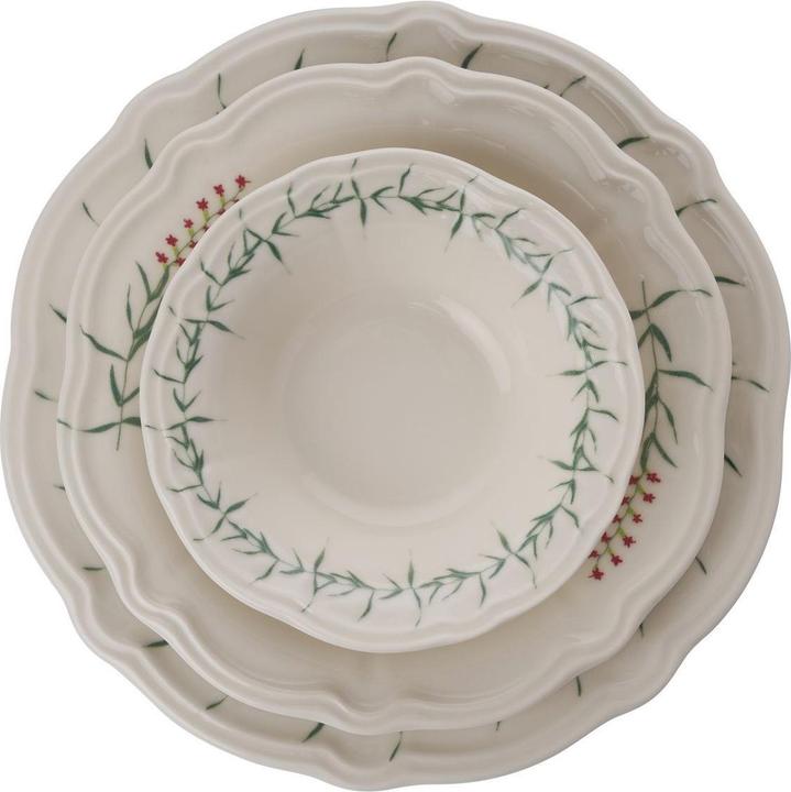 Image du produit Hermia Plain Leaves Dinner Set 24 Pieces (24 pcs)
