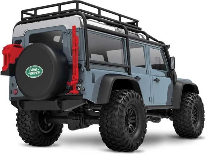 Immagine prodotto Traxxas TRX-4M Land Rover Defender 4x4 X-blau 1/18 Crawler RTR Brushed, mit Akku und USB Ladegerät (RTR pronto all'uso)