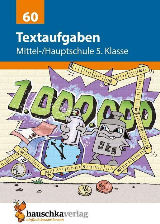 Produktbild Textaufgaben Mittel-/Hauptschule 5. Klasse (Deutsch, Gisela Specht, Sonja Wilms, Susanne Kopetz, 2016)