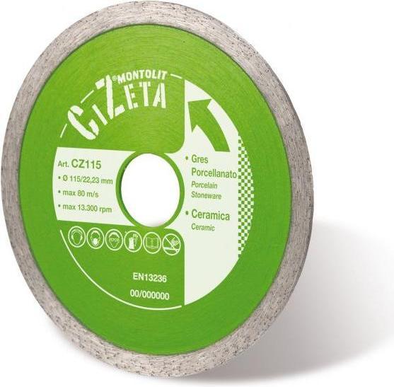 Immagine prodotto Monolith Disco diamantato con corona continua, liscio, adatto per piastrelle, bollitura, gres porcellanato