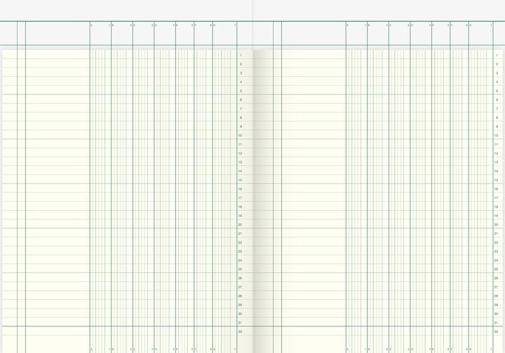 Immagine prodotto König & Ebhardt K™NIG & EBHARDT Quaderno a colonne DIN A4, 7 colonne, 40 fogli (A4)