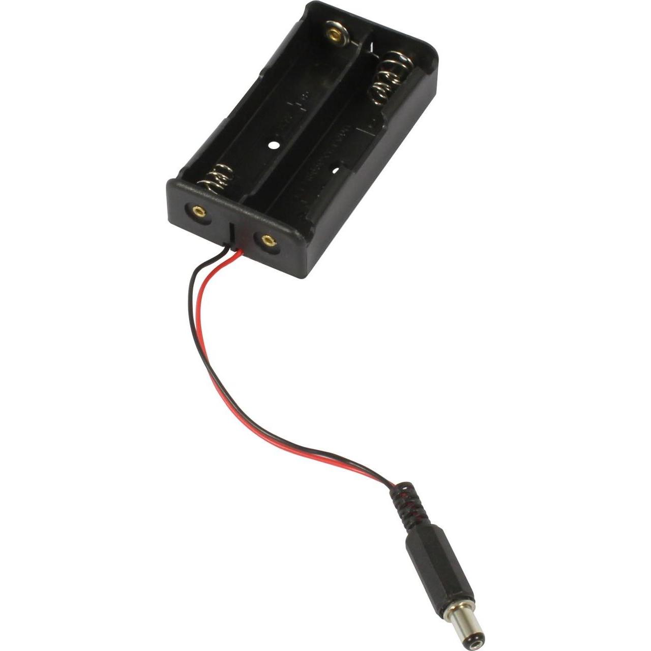 Allnet Battery 2er Pack fA r 18650 Li-ion Akku mit Hohlstecker 5.1x2.1mm, Passive Bauelemente